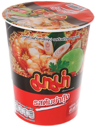 Mì Mama tomyum ly 60g