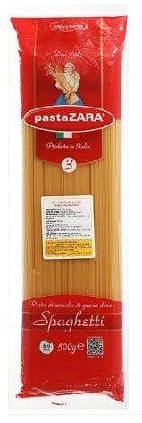 Mì Spaghetti Pasta Zara s3 500g
