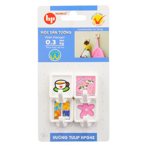 Móc vuông tulip HPG42