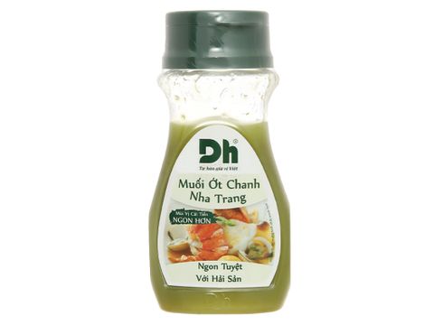 Muối ớt chanh Nha Trang DHF chai 120g