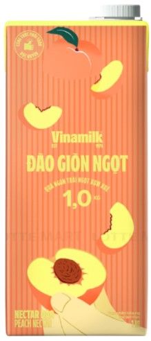 Nước ép Vinamilk đào giòn ngọt 1L