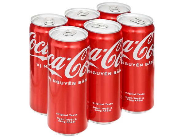 Nước ngọt Cocacola lon 6x320ml