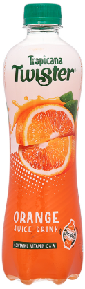 Nước ép Twister cam pet 450ml