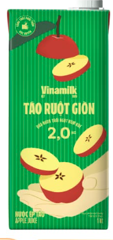 Nước ép Vinamilk táo ruột giòn 1L