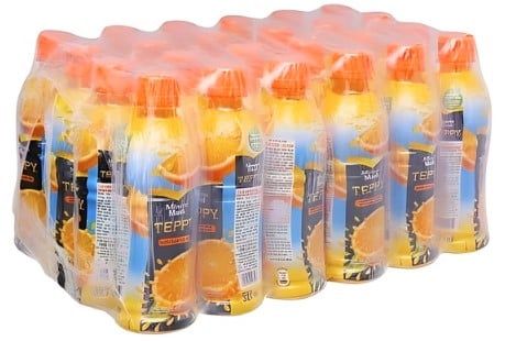 Nước cam Teppy pet 24x327ml - THÙNG