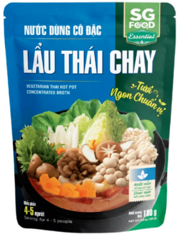 Nước dùng lẩu thái chay SGFood 180g