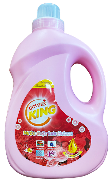 Nước giặt Goldenking lưu hương quyến rũ nồng nàn 3.2kg