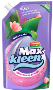 Nước lau sàn MaxKleen ngàn hoa ngọt ngào túi 1kg