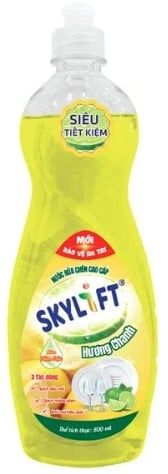 Nước rửa chén Skylight hương chanh tươi 800ml
