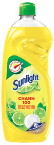Nước rửa chén Sunlight chanh 100 400g