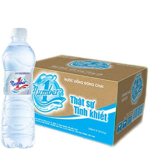 Nước suối Number1 24x500ml