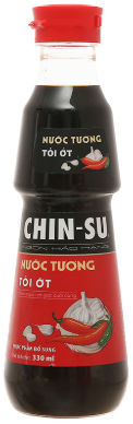 Nước tương Chinsu tỏi ớt 330ml