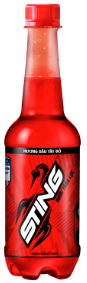 Nước tăng lực Sting dâu tây pet 500ml