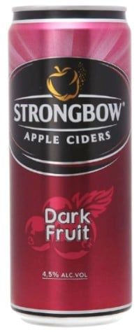 Nước táo lên men StrongBow vị dâu đen 330ml