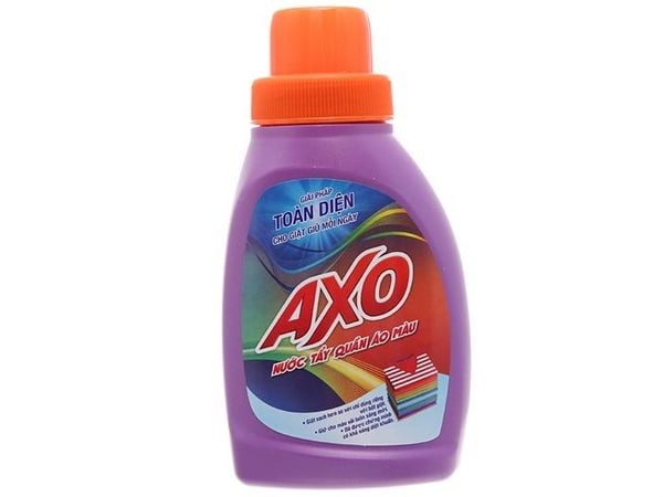 Nước tẩy quần áo màu AXO tím hương lavender 400ml