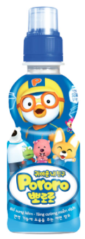 Nước trái cây Pororo sữa 235ml
