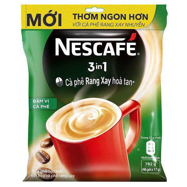 Nescafe đậm vị 3in1 46x17g