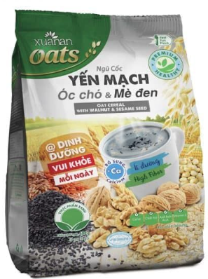 Ngũ cốc yến mạch óc chó mè đen 400g