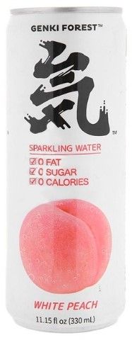 Nước giải khát Genki đào lon 330ml