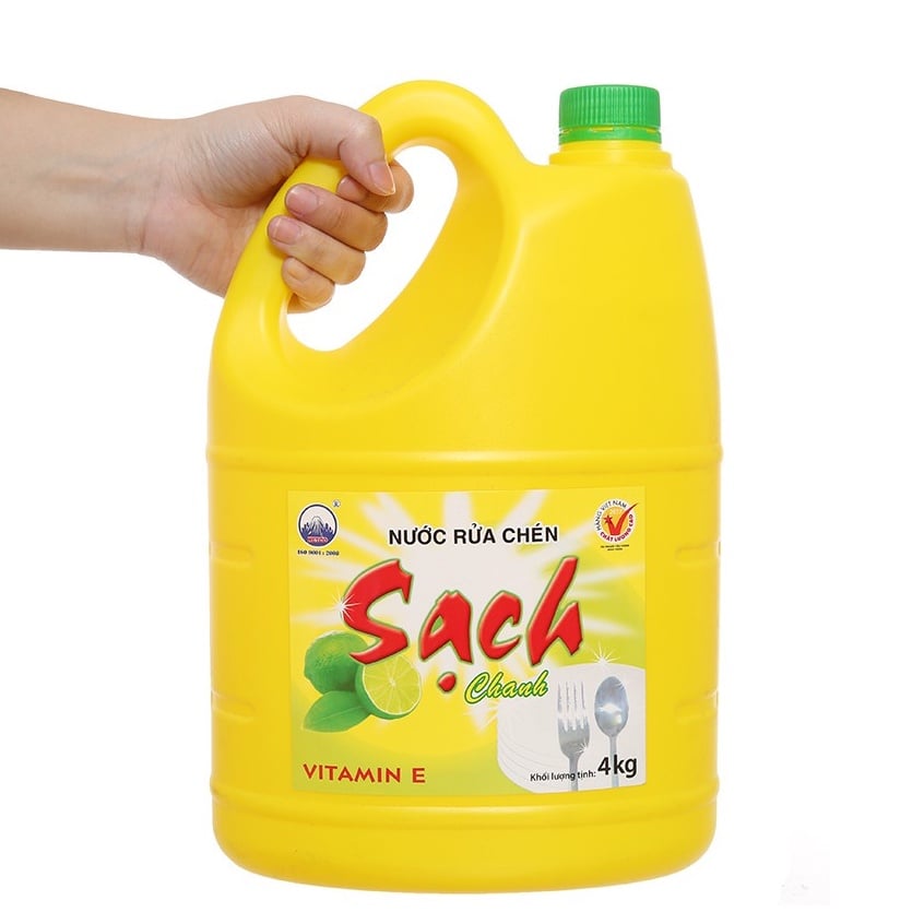 Nước rửa chén Net siêu Sạch chanh 3.8kg