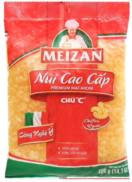 Nui Meizan chữ C 400g