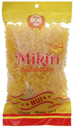 Nui vàng ngắn Mikiri 400g