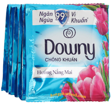 Nước xả Downy nắng mai 10x18ml