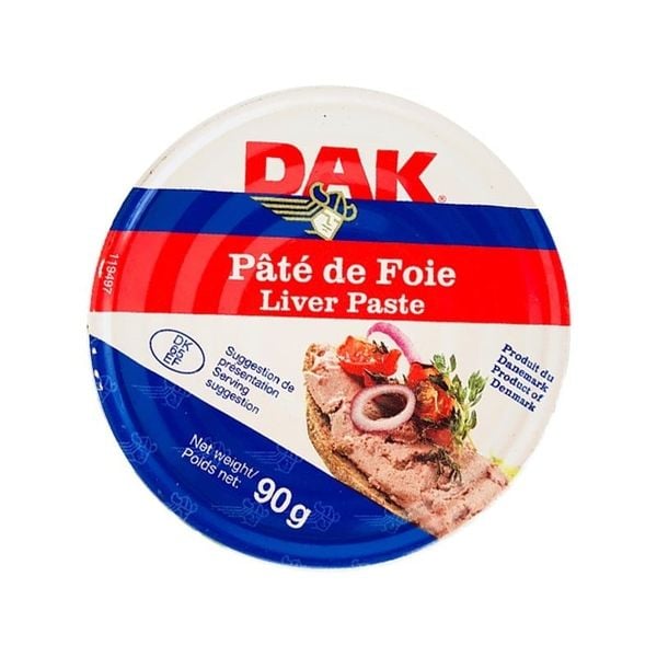 Pate gan heo Dak có khóa 90g