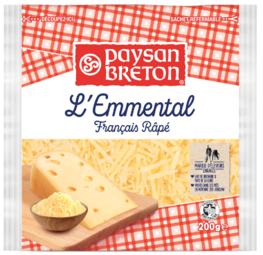 Phô mai sợi L'Emmental 200g