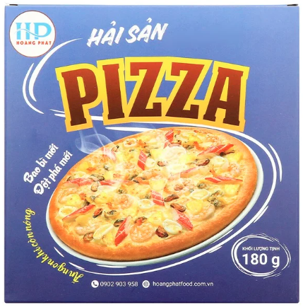 Pizza hải sản Hoàng Phát 180g
