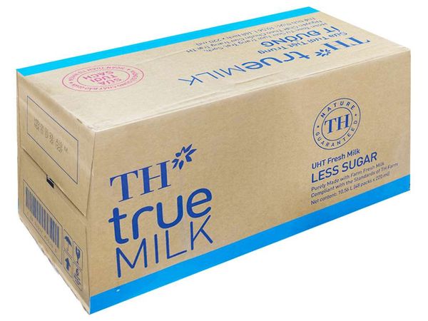 Sữa tươi tiệt trùng TH ít đường 48x220ml