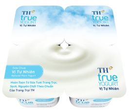 Sữa chua ăn TH tự nhiên 4x100g
