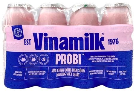 Sữa chua uống VNM Probi việt quất 4x130ml