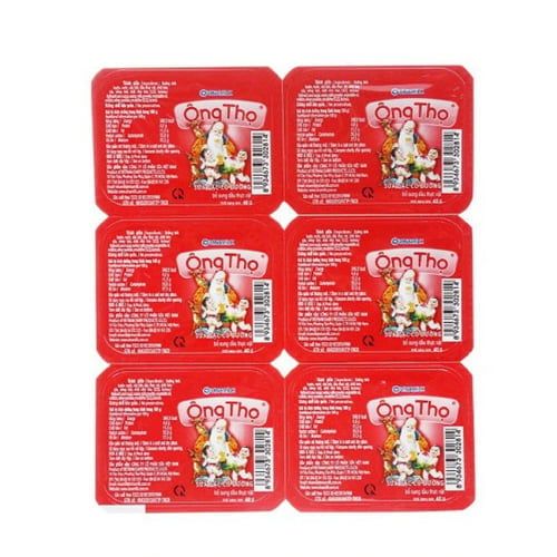 Sữa đặc Ông Thọ Vinamilk có đường 6hx40g