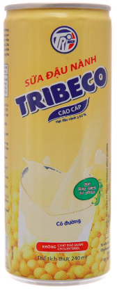Sữa đậu nành Tribeco lon 240ml