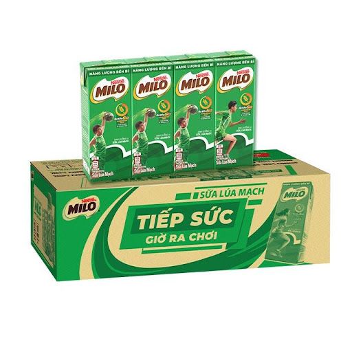 Sữa lúa mạch Milo 48x180ml