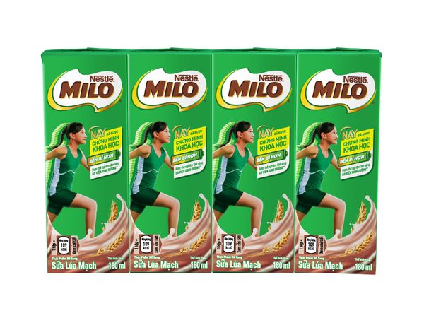 Sữa lúa mạch Milo 4x180ml