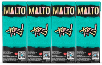 Sữa Malto socola bạc hà 4x180ml