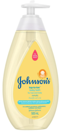 Sữa tắm gội Johnsons baby toàn thân 500ml