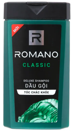 Sữa tắm gội Romano classic 180g