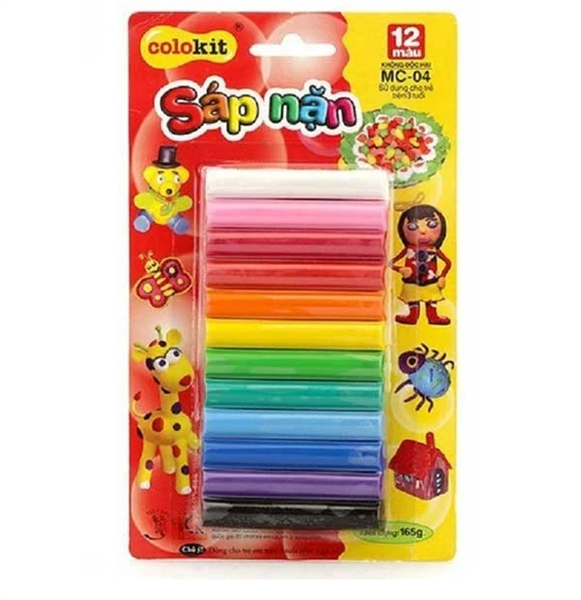 Sáp nặn MC-C04 12 màu