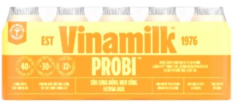 Sữa chua uống Vinamilk Probi dứa 5x65ml