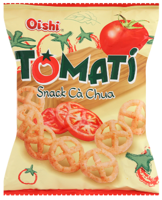 Snack Oishi cà chua 68g
