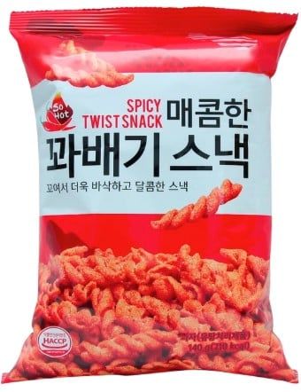 Snack quẩy xoắn cay 140g