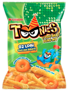 Snack Toonies phô mai 32g