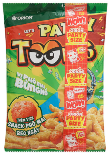 Snack Toonies phô mai 60g