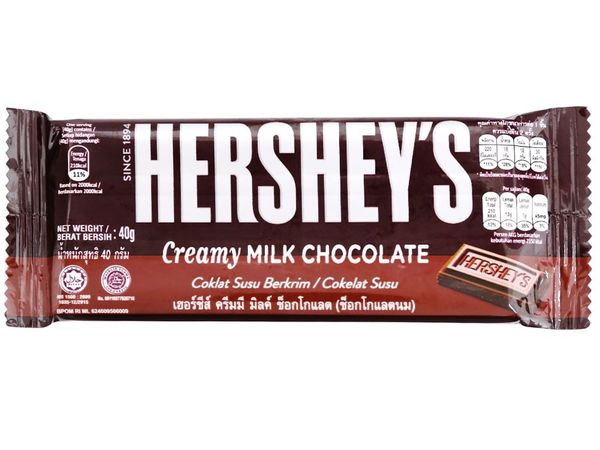 Socola Hersheys kem sữa 40g