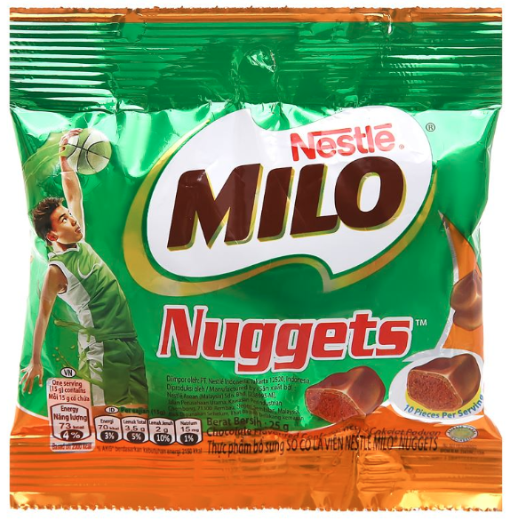 Socola Milo nuggets 25g