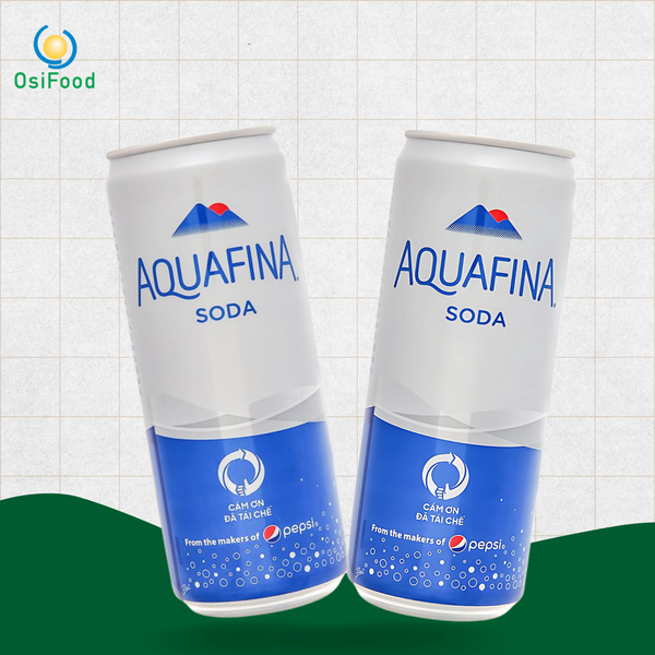 Soda Aquafina lon 320ml/lon