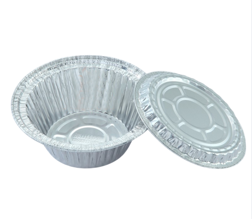 Tô giấy bạc tròn 18 có nắp 5 cái